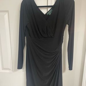 Ralph Lauren mid length black dress